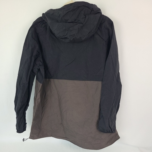 Marley Lilly Pull Over Rain Jacket Black & Brown Embroidered RHP Sz XXL. NWT - Picture 7 of 7